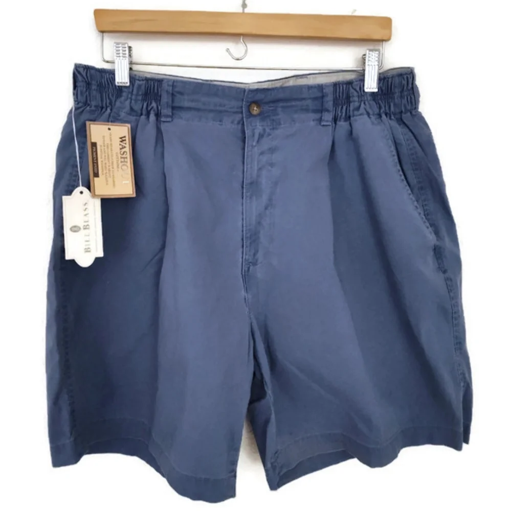 Bill Blass Shorts Wash Out Pigment Dyed Mens Shorts Size 36 - Picture 1 of 3